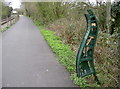 Bitton railway mile marker