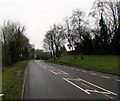 South along Thornhill Road, Thornhill, Cwmbran