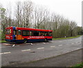 ST2795 : Stagecoach trainee bus drivers under instruction, Thornhill, Cwmbran by Jaggery