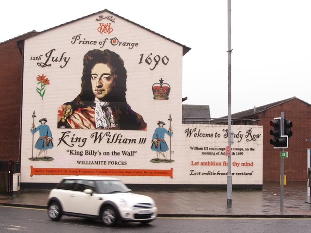 "King Billy's on the Wall "- Welcome to Sandy Row