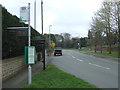 Bus stop and shelter on Nottingham Road, Nuthall