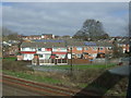 Houses beside the railway, Bulwell