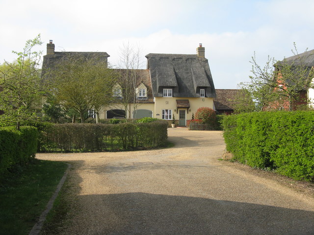 Modern houses at Rectory Farm Close