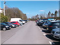 Car park on the site of Carmarthen railway goods yard