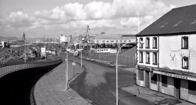 Queen's Quay, Belfast (February 1991)