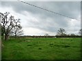 SJ7267 : Dark clouds at Higher Farm by Christine Johnstone