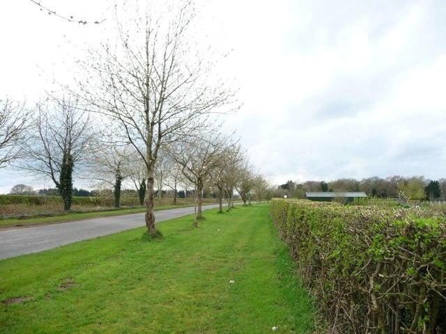 Middlewich Road, looking west