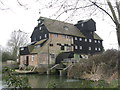 TL2871 : Houghton Mill from across the Old Mill Stream by M J Richardson