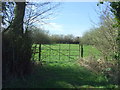 Field entrance off Meadow Lane