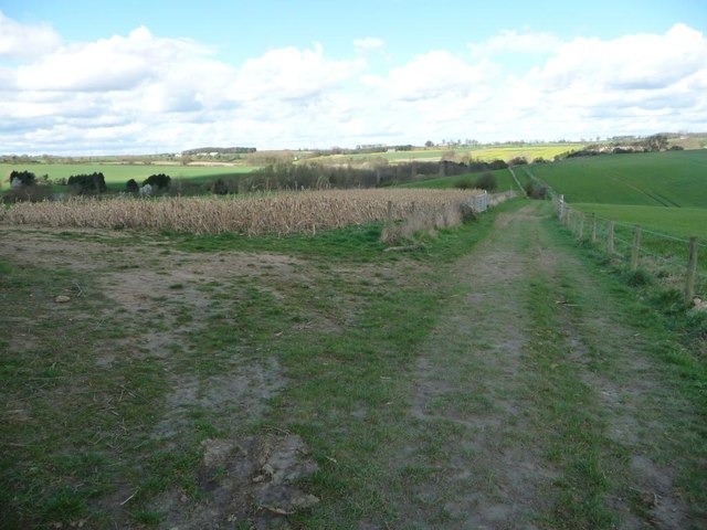 Towton Battlefield Trail, heading north