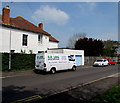 A.R.Lane Drain Services van, Shelley Drive, Burnham-on-Sea