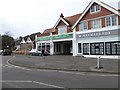 Garage and estate agents, Milford on Sea