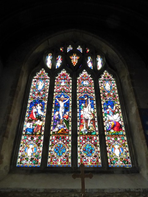 St. Mary, Warbleton: stained glass... © Basher Eyre cc-by-sa/2.0 ...