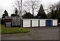 Lockup garages and an electricity substation, West Pontnewydd, Cwmbran