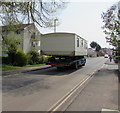 ST3049 : Wide load on Berrow Road, Burnham-on-Sea by Jaggery