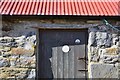 NH0518 : Doorway, Camban bothy by Jim Barton
