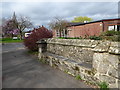 Seat near the church hall