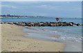 Rock groyne