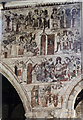 SE7984 : St Catherine wall paintings,  Ss Peter & Paul church, Pickering by Julian P Guffogg