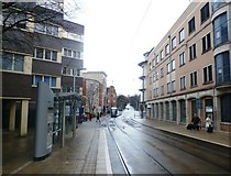 SK5640 : Trent University Tram Stop in Nottingham by Jonathan Clitheroe