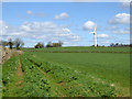 Farmland north of Long Lane