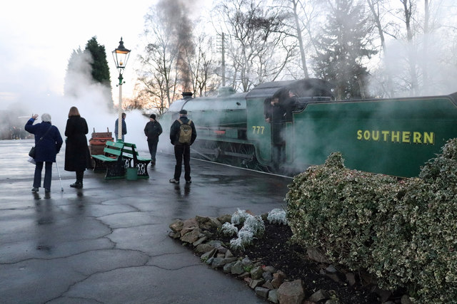 Steam, gloom and a 'King Arthur' at Rothley