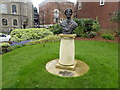 Statue of Mary Webb outside Shrewsbury Library