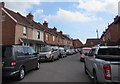 Vehicles in Branksome Avenue, Bridgwater