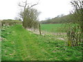 TL1327 : Bridleway and dry valley, Offley by Humphrey Bolton