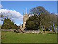 A glimpse of Coleford church