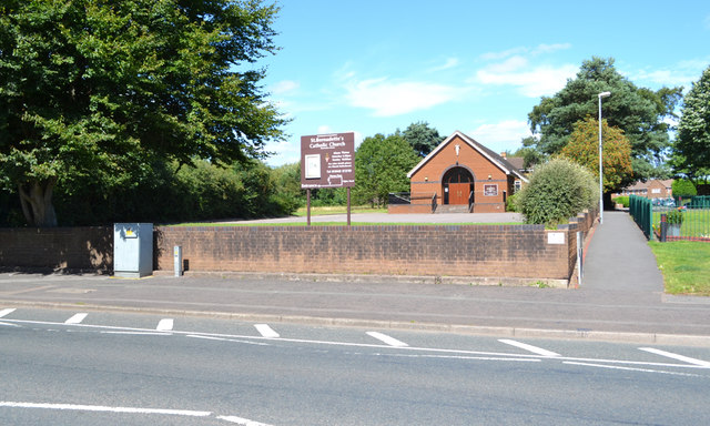 St Bernadette's Catholic Church, High Street, A452, Brownhills