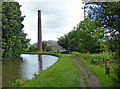 Chimney next to the Leeds and Liverpool Canal, Skipton