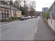 SE1010 : Meltham Mills Road - viewed from Mill Bank Road by Betty Longbottom