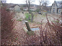 SE1010 : St James' Graveyard - off Meltham Mills Road by Betty Longbottom