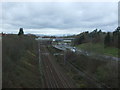 Railway towards Glasgow