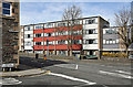 The junction of Balmoral Place and Scott Street, Galashiels