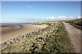 The path alongside Leasowe Bay