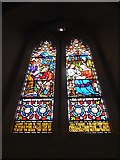 TQ4851 : St Mary, Ide Hill: stained glass window (d) by Basher Eyre
