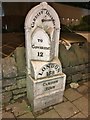 Old Milepost by the A4161, Castle Street, Cardiff