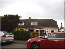 TL7811 : Chalet bungalow on Bury Lane, Hatfield Peverel by David Howard