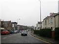 Hamilton Road, Bangor at its junction with the B21