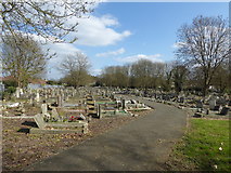 TQ3893 : Chingford Mount Cemetery by Marathon