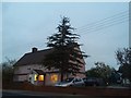 Pink house on Thorpe Road, Weeley