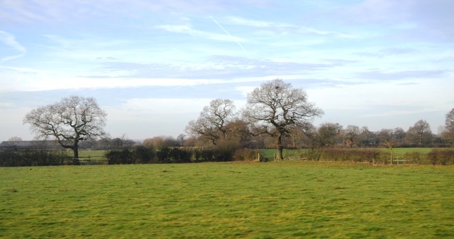 Cheshire farmland