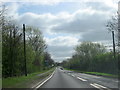 A46 Alcester Road Approaching Island at Start of Bypass