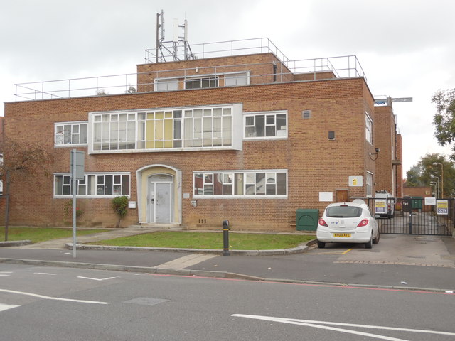 Photo 12x8 North Cheam Telephone Exchange Sutton Located at 18-20 Abbotts  c2016 