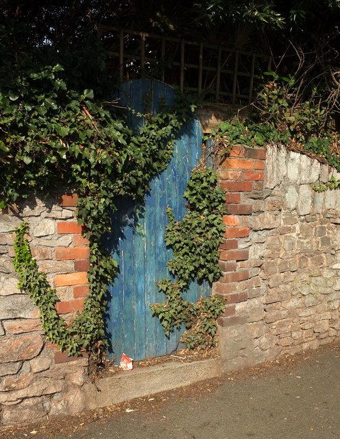 Door in wall, Teignmouth Road, Torquay
