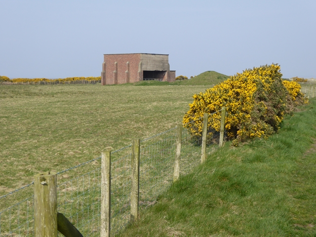 Wartime airfield building near Anthorn