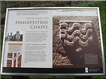 NN9018 : Innerpeffray Chapel information by M J Richardson