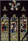 TA1767 : Stained glass window, Bridlington Priory by Julian P Guffogg